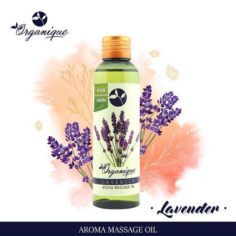Массажное масло с ароматом "Лаванда" 100 мл Organique (8858983910210) 2621058619 фото