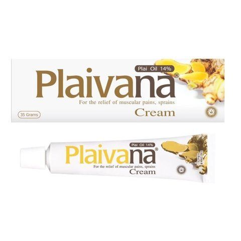 Обезболивающий массажный бальзам для тела Plaivana Cream 35 г Bangkok lab (8853348010147) 2430630192 фото