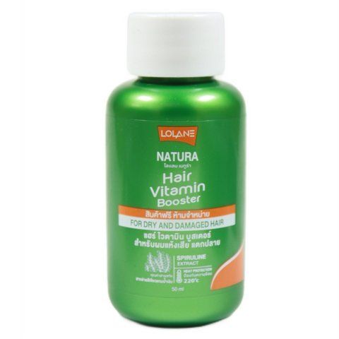 Сыворотка-бустер для поврежденных и сухих волос 50 мл. Lolane Natura Hair Vitamin 2351294019 фото