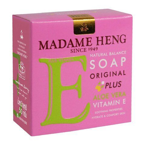 Натуральное тайское мыло с Алоэ Вера и витамином Е 50 г. Madame Heng (8853502015711) 1853465048 фото