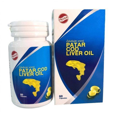 Масло печени трески в капсулах для лечения суставов 60 шт Patar (8855011000165) 1617136069 фото