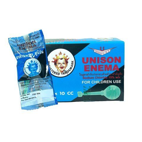 Ректальная клизма детям от 1 года Unison Enema 10 шт. (8853935010239) 380763786 фото