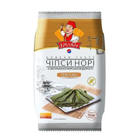 Чипсы-Нори из морской водоросли Teriyaki Ямчан (8936181660806) 2592571430 фото