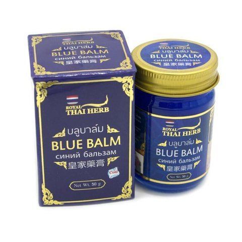 Синий бальзам от варикоза и усталости ног 50 мл Royal Thai Herb (8850024101595) 862182369 фото