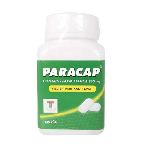 Парацетамол Paracap в таблетках по 500 мг 100 шт (8850921000083) 1888624381 фото