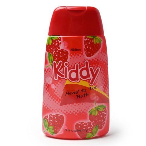Детский гель для волос и тела Клубника Kiddy 200 мл Mistine (8859178710448) 1671783027 фото