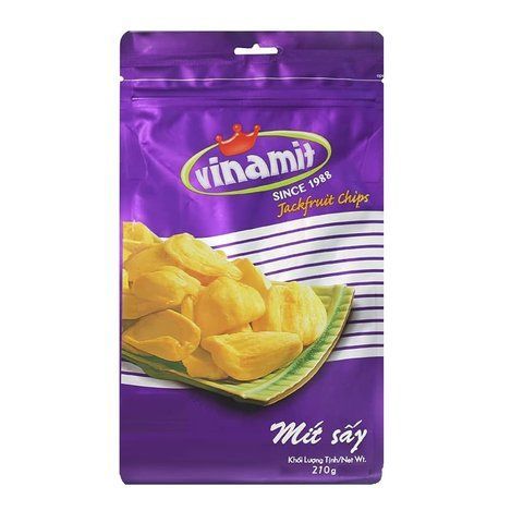 Натуральний джекфрут сушений 210 г Vinamit (8934743012131) 2592256589 фото