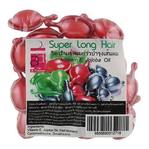Капсулы для волос после окрашивания и химической завивки Super Long Hair 20 шт (8856680012718) 1619223203 фото