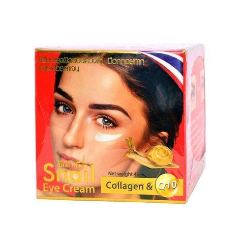 Крем для век с муцином улитки и коллагеном Q10 Royal Thai Herb 40 мл (8856687008967) 1709370244 фото