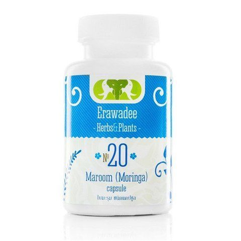 Витамины для иммунитета Maroom (Moringa) 100 шт. Erawadee №20 (8859292820207) 1410487425 фото