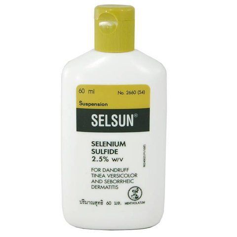 Шампунь от перхоти и себореи Selsun 60 мл. Mentholatum (8851520060225) 1348373621 фото