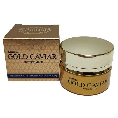 Ночная маска для лица с биозолотом и икрой Gold Caviar 30 г Mistine (8859178736066) 2208215031 фото
