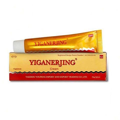Лечебный крем от псориаза, экземы, дерматита, грибка и лишая Yiganerjing 15 г 2607438770 фото
