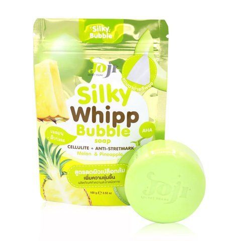 Мило проти целюліту і розтяжок Silky Whipp Bubble 100 г JOJI (8851141009634) 2667802621 фото
