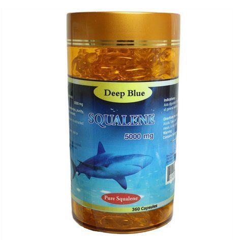 Акулий жир Сквален для иммунной системы организма (5000 мг) 360 шт Deep Blue (9345831003359) 2065238700 фото