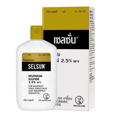 Лечебный шампунь против перхоти и себореи Selsun 30 мл. Mentholatum (8851520060126) 2075008799 фото