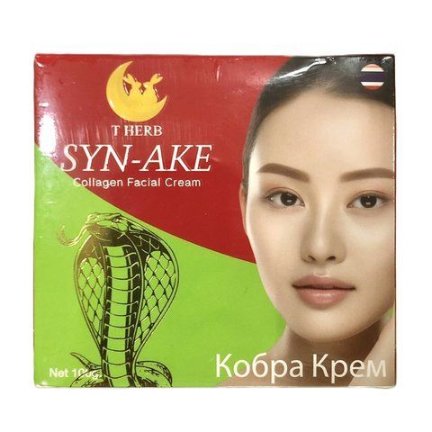 Крем для лица со змеиным ядом и коллагеном Syn-Ake 100 мл T-Herb (74-1-6600040782) 1847512528 фото