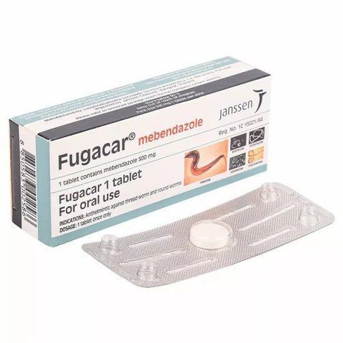 Средство от паразитов широкого спектра Fugacar 1 шт. Janssen (8850583002586) 1604243077 фото