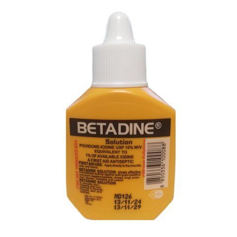 Betadine раствор йода 10% 15 мл (8850336100088) 2628968353 фото