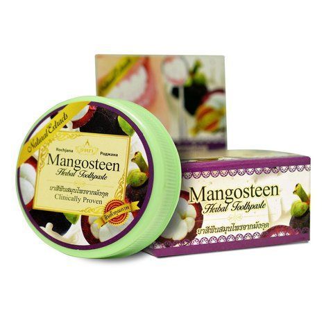 Зубная паста с экстрактом Мангостина (Mangosteen) 30 г Rochjana (8859079401117) 569676774 фото