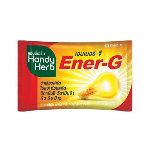 Пищевая добавка "Ener-G" тонизирующие 2 капсулы Handy Herb (8856082005158) 2306100983 фото