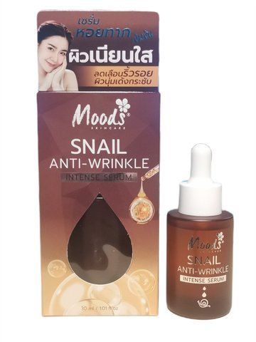 Сыворотка для лица с улиткой Snail Anti-Wrinkle 30 мл Moods (8859128306707) 1855909363 фото
