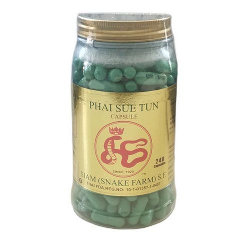 Капсулы для сердца и сосудистой системы Phai Sue Tun 240 шт Siam Snake №9 (8857124116139) 2632331863 фото