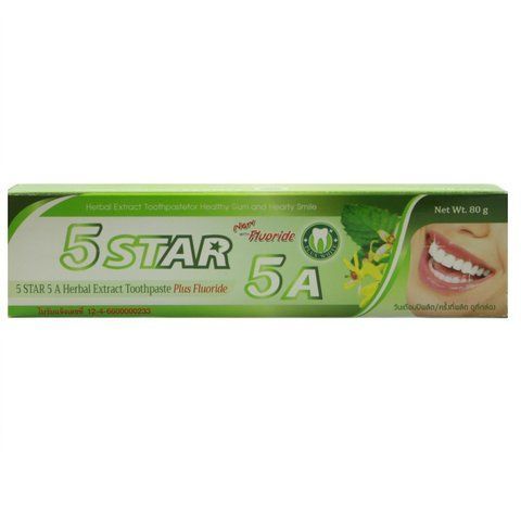 Травяная зубная паста 80 г 5 STAR 5A (8859602100234) 2493750751 фото