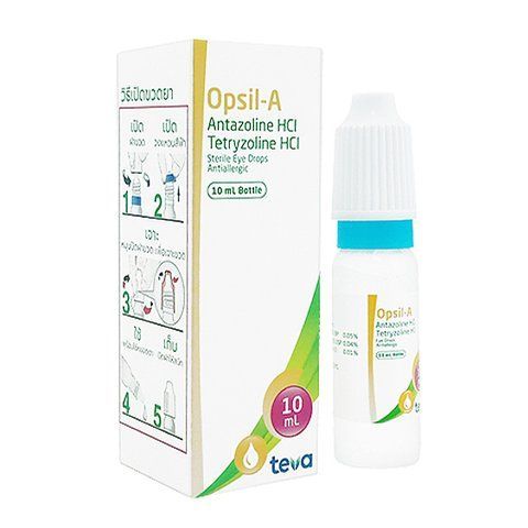 Капли для глаз при аллергии и коньюктивите Opsil-A 10 мл (8851102002797) 1737757591 фото
