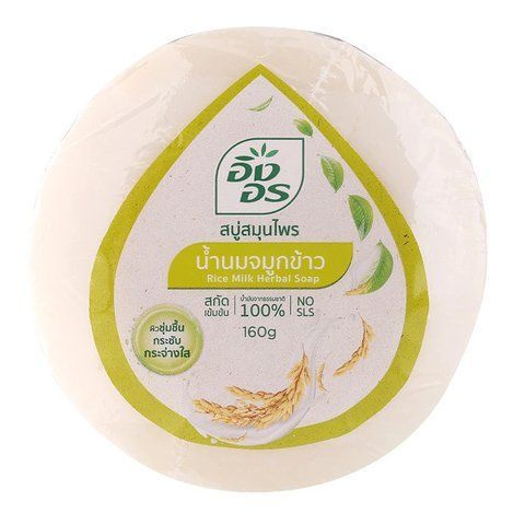 Рисовое мыло для увлажнения лица и тела 160 г. lng On Herbal (8858587001048) 1596715521 фото
