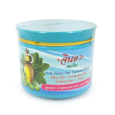 Маска для волос с оливковым маслом и кератином 400 мл Jinda Herbal (8857106890132) 2049063211 фото