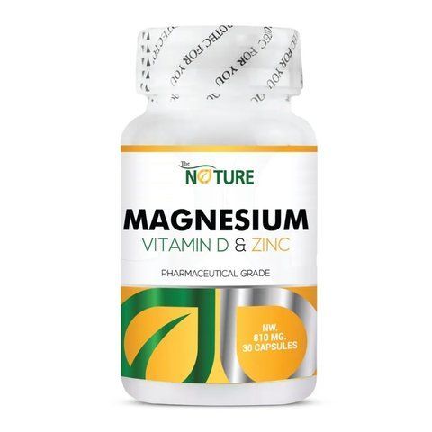 Биологическая добавка с Магнием, Витамином Д и Цинком в капсулах Magnesium 30 шт The nature (8859050963286) 1846869861 фото