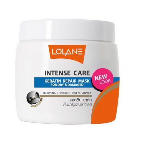 Маска для поврежденных волос с кератином 200 мл Lolane (8850460986695) 2049990166 фото