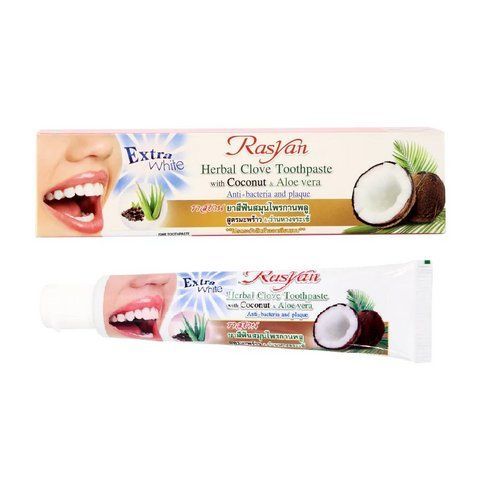 Зубная паста с маслом кокоса и алоэ 100 г Rasyan (8859269001196) 2667775716 фото