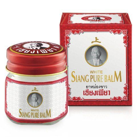 Тайский белый бальзам Siang Pure 12 г. Bertram (1958), (8850109001314) 1668844358 фото